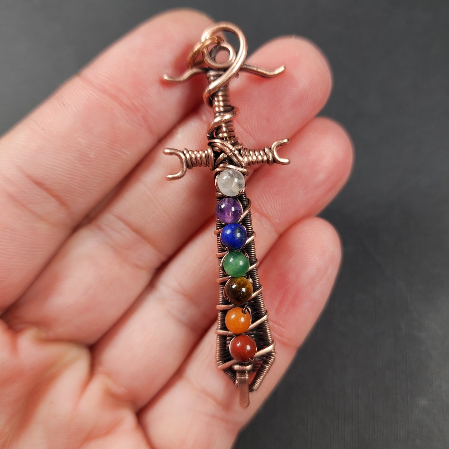 Custom Chakra Pendant